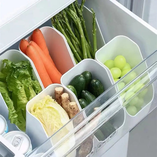 Clear Fridge Organizer Bins